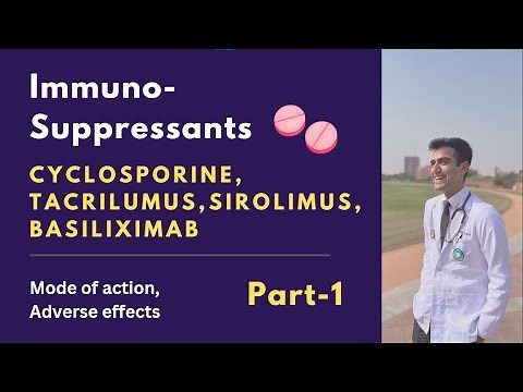 Immunosuppressants Pharmacology, Mnemonics, Cyclosporine, Tacrolimus, Sirolimus, Mode of action