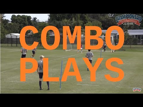 Combination Play and Finishing Exercises on Goal