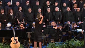 Worship along with Allissa Womack and the entire Shadow Mountain choir and orchestra as they sing Isaiah's words describing the throneroom of God, Most High. 📖 "I saw the Lord seated on a throne, high and exalted; and the train of His robe filled the temple. Above Him stood seraphim, each having six wings: With two wings they covered their faces, with two they covered their feet, and with two they were flying. And they called out to one another: 'Holy, holy, holy is the LORD of Hosts; His glory