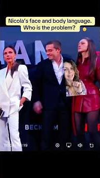 Nicola Peltz face and body language. Who is the problem? #victoriabeckham #beckham #narcissist