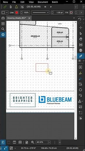 BluebeamMeUp! - The Grid feature in Bluebeam Revu #shorts