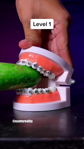 1.2M views · 8K reactions | Don’t try the last one ⚠️藍 #test #experiments #healthyteeth #viral #funnyreels #reels | Wasildaoud | Facebook