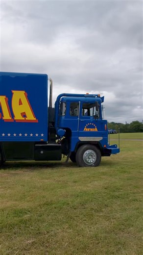 First trip of Circus Fantasia transport arriving in #elstree #trucks #circuslife #circusdriver #truckdriver www.circusfantasia.co.uk | Circus Fantasia UK