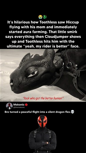 When Your Dragon Has to Flex on Another Dragon 💀 How to Train Your Dragon 2 (2014)