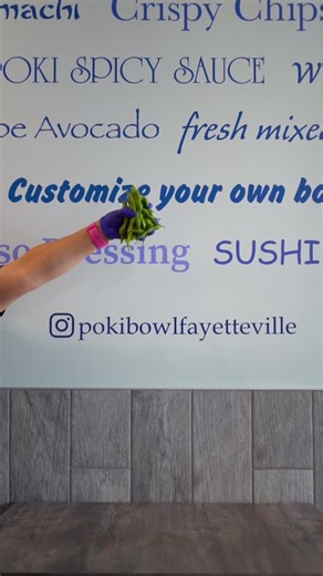 NEW at Poki Bowl: Edamame! We’re excited to introduce edamame to the menu our fresh, protein packed side that’s the perfect complement to your poke bowl! At Poki Bowl, we focus on fresh, made to order poke, and we’re always looking for simple, healthy additions that pair perfectly with our bowls. Edamame fits right in light, flavorful, and loaded with nutrients. Why edamame? \t🥗High in protein a great source of clean energy \t🌿Rich in fiber helps with digestion and keeps you feeling full \t🔥N