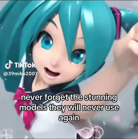 the way we now have the technology to have these models be in a game but there to lazy to do that and will just rerelease the same game again. #mikuhatsune #miku #hatsunemiku #projectsekai #projectdiva #projectdivafuturetone #mikumikubeam #mikucosplay #mikuhatsunecosplay #mikufigure #mikufigures #fyp #fypシ #fypage #fyppppppppppppppppppppppp
