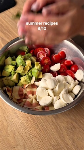 ☀️ summer recipes 8/10: pesto mozzarella pasta salad recipe