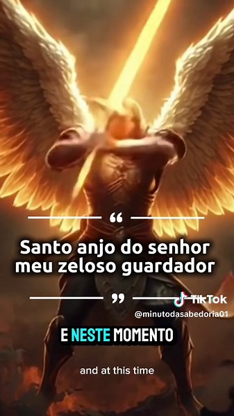 Oração ao Santo Anjo da Guarda para Força e Fé