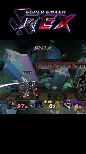 Super Smash REX - Mr. Game & Watch #shorts #nintendo #gaming #smashbros #supersmashbros
