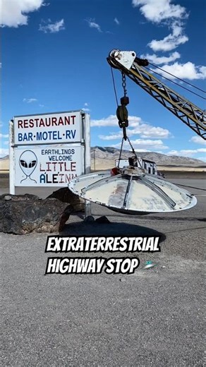 The Al-e-Inn in Rachel, Nevada Outside Area 51