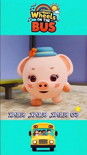 🚍 CoComelon Inspired Wheels on the Bus Remix | Fast & Fun Sound Variations | 1 Minute Loop for Kids