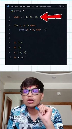 90% Get This Python For Loop Question Wrong! 😱 #python #interview