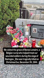 14K views · 21K reactions | We visited the grave of Renee Lemaire, a...