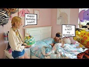Leah's Safari Birthday Party Prank!!!
