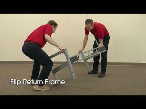 How to Assemble Downtown L-Desks with Adjustable Height Return