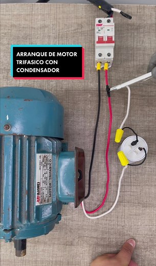 Cómo arrancar un motor trifásico con monofásica