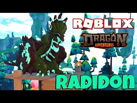 ROBLOX DRAGON ADVENTURES Getting Gifted a RADIDON! Rare Wasteland + Golden Drake with Mutations