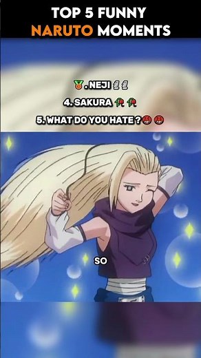 Top 5 FUNNIEST Naruto Moments 😂🔥
