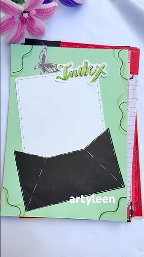 Sheet design ideas #youtubeshorts #projectfile #borderdesign #pagedecoration #projectfiledecoration