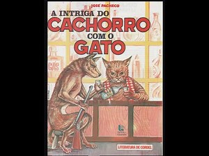 The dog's intrigue with the cat. Cordel Literature. Romance THE DOG'S INTRIGUE WITH THE CAT.