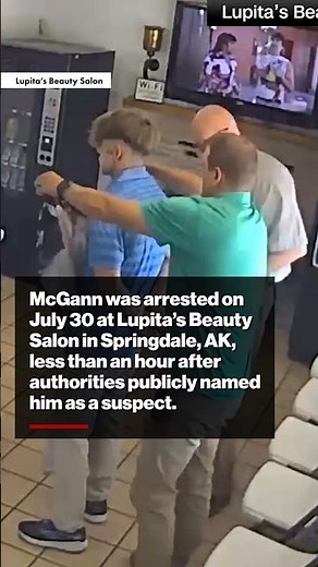Devils' Den murder suspect motionless in court – after dramatic salon arrest #shorts