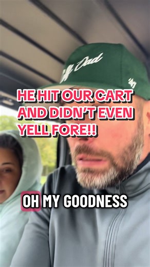 Golfing Mishap: The Cart Incident