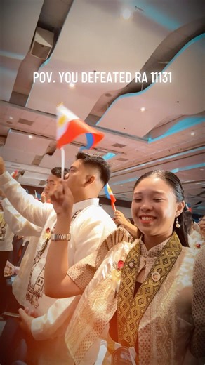 POV.YOU DEFEATED RA 11131 🇵🇭 #trending #philippines #viral #fyp #oathtakingceremony