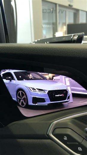 The virtual mirror of the Audi e-tron reveals the TTS! #audi #auditts #audietron #hatfieldaudi #quattro #ev