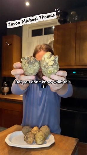 Jason🌱Chef•UrbanFarmer•Forager on Instagram: "Yes, it’s ugly. But it’s what’s inside that counts! Under that rough exterior is a dense, creamy root with an earthy, potato-like flavor and subtle celery notes. How it tastes & how to use it: • Think potato meets celery, but more interesting • Roast it, mash it, sauté it, or add it to soups just like you would potatoes • It’s also great raw, shaved thin into slaws or salads for a crisp, fresh bite Can you swap celeriac (also called celery root) for