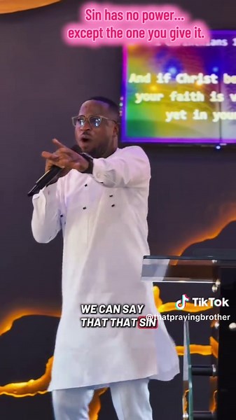 Sin Has No Power Except The One You Give It