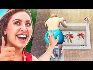 Ich baue einen Wasserpark ohne Wasser
