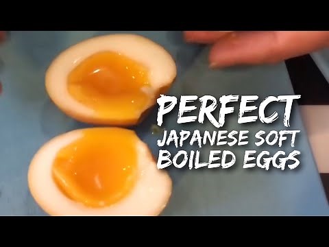 How to Make the Perfect Japanese Soft Boiled Eggs / Ramen Eggs in 2 simple steps