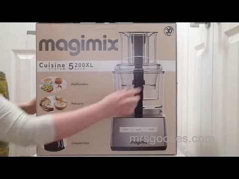 Magimix 5200XL Food Processor Unboxing