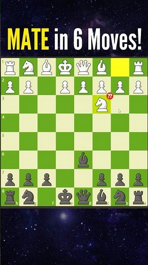 CHECKMATE in 6 Moves: From's Gambit!