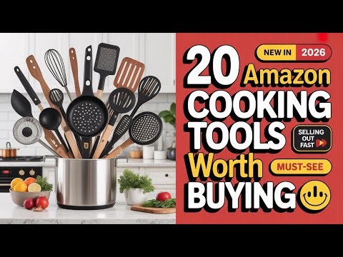 20 Amazon New Cooking Utensils That Are ACTUALLY Worth Buying In 2026!
