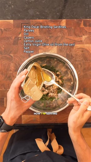 7.4K views · 829 reactions | Maturing is realizing your grandpa was right about sardines....﫢 @rafifronz just discovered the magic of sardine toast, and let’s just say…it’s a full-blown tinned fish revelation. | King Oscar Seafood | Facebook