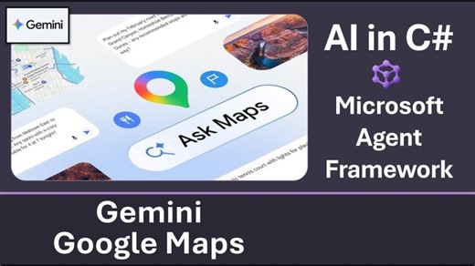 How to prompt Google Maps data in Gemini [AI in C#] | Rasmus Wulff Jensen