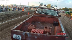 There's nothing 17 or 18 Suitcase weights can't solve for this old Square Body. #frameflex | 2wd Truck Pulling