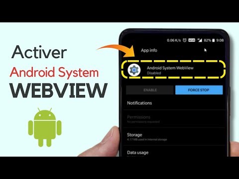 Comment Activer Android Webwiew (2025) | Facile.
