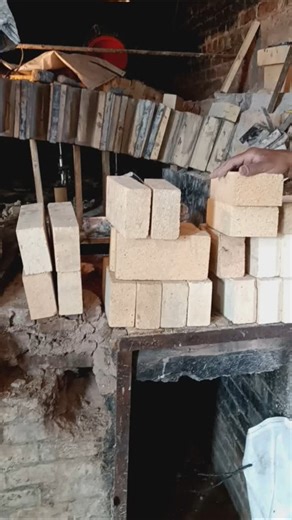 Explaining different kinds of bricks for the brick oven repair. #rebuildsantillos #brickovenpizza #santillopizza | Al Santillos Brick Oven Pizza