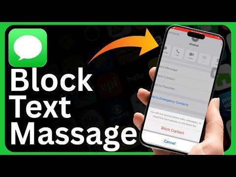 How To Block Text Massages On iPhone