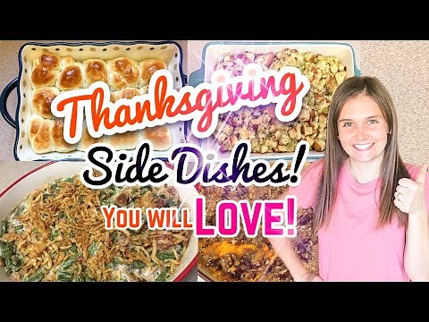 *SIX* THANKSGIVING SIDE DISHES | THE BEST TRULY SIMPLE & TASTY RECIPES OF FALL 2020 | JULIA PACHECO