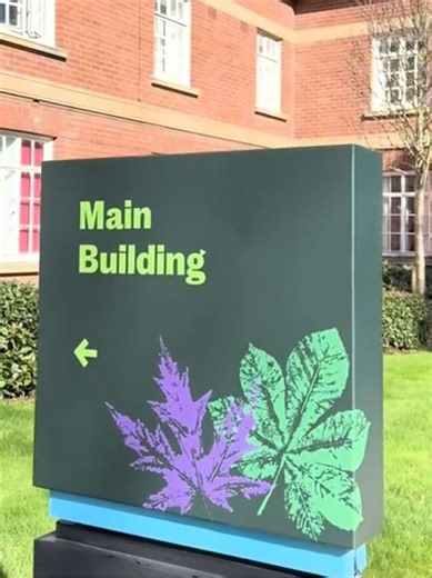 The sun’s out… and so are we ☀️💜 Glow-up season is officially here ✨ Have you noticed anything different around campus lately? 👀 Did you know our new signature leaf design is inspired by the trees right here on campus? 🌿 #EdgeHillUniversity