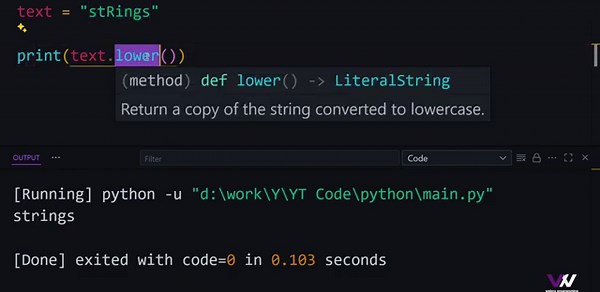 Python Strings Explained | Indexing, Slicing, Methods, Escape Characters & f-Strings