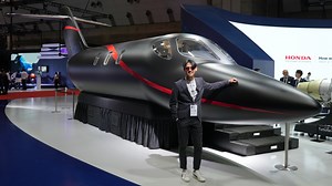 143K views · 5.1K reactions | ลองนั่งแล้วครับ HONDA JET ELITE 2 เครื่องบินฮอนด้า ขายแล้วกว่า 230 ลำ! | Japan Mobility Show 2023 | MassAutoCar | Facebook