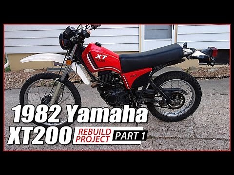 1982 Yamaha XT200 | Cross Trail