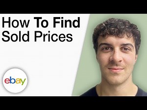 How To Find Sold Prices on eBay - Step by Step Video Tutorial [2025 Full Guide]