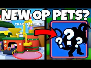 NEW OP CHRISTMAS PETS TO CRAFT! - Roblox Clicker Simulator X