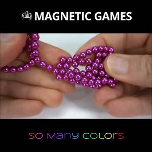 Would you like colors coated #magnetic #balls? Enjoy this #video and try the new #magnets. #magnetism #neodymium #games http://bit.ly/2FTROf1 | Magneticgames