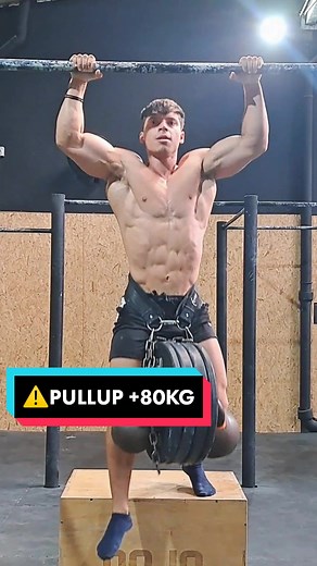 NEW 1RM 📈 PULLUP 80kg🔥🔥 Si tenes ganas de aprender STREETLIFTING y conocer mis metodos de entrenamientos vení a entrenar junto a mi en @Spartan Workout 💪🔥. Por más información DM. ig: francoo.sw_ #streetlifting #calisthenics #pullup #motivate #gym